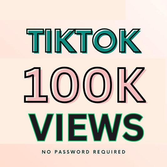 Way to 100k TikTok Views | Handmade | Boost Engagement | Fast & Secure Delivery | Guide