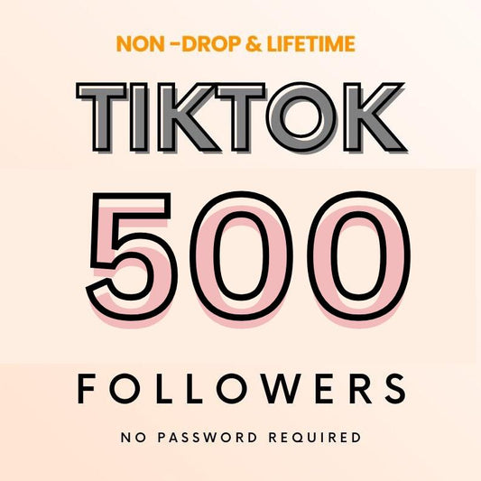 500 TikTok Followers | Handmade | Boost Engagement | Real and Active Followers | Fast & Secure Delivery | Guide